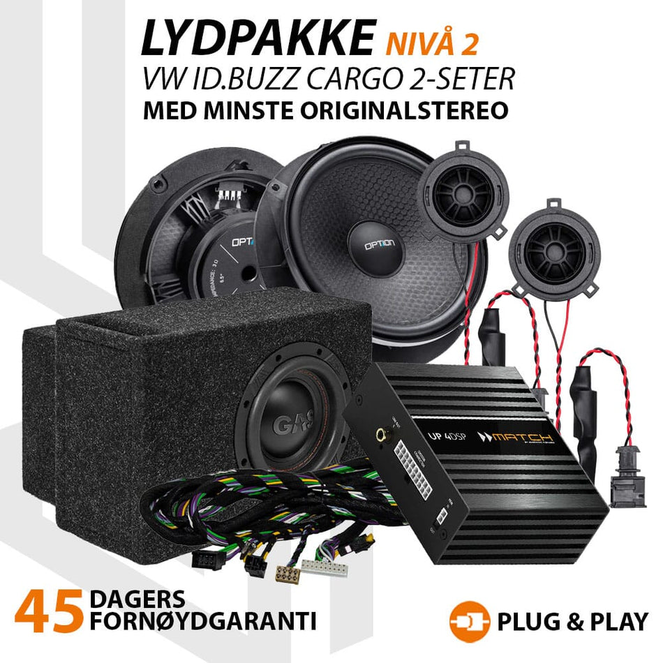 Match Lydoppgraderingspakke VW ID.Buzz Cargo 2-seter