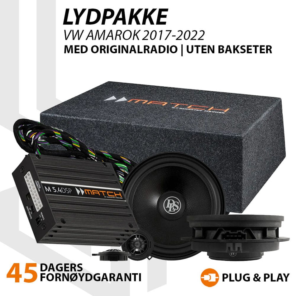 Match Lydoppgraderingspakke VW Amarok