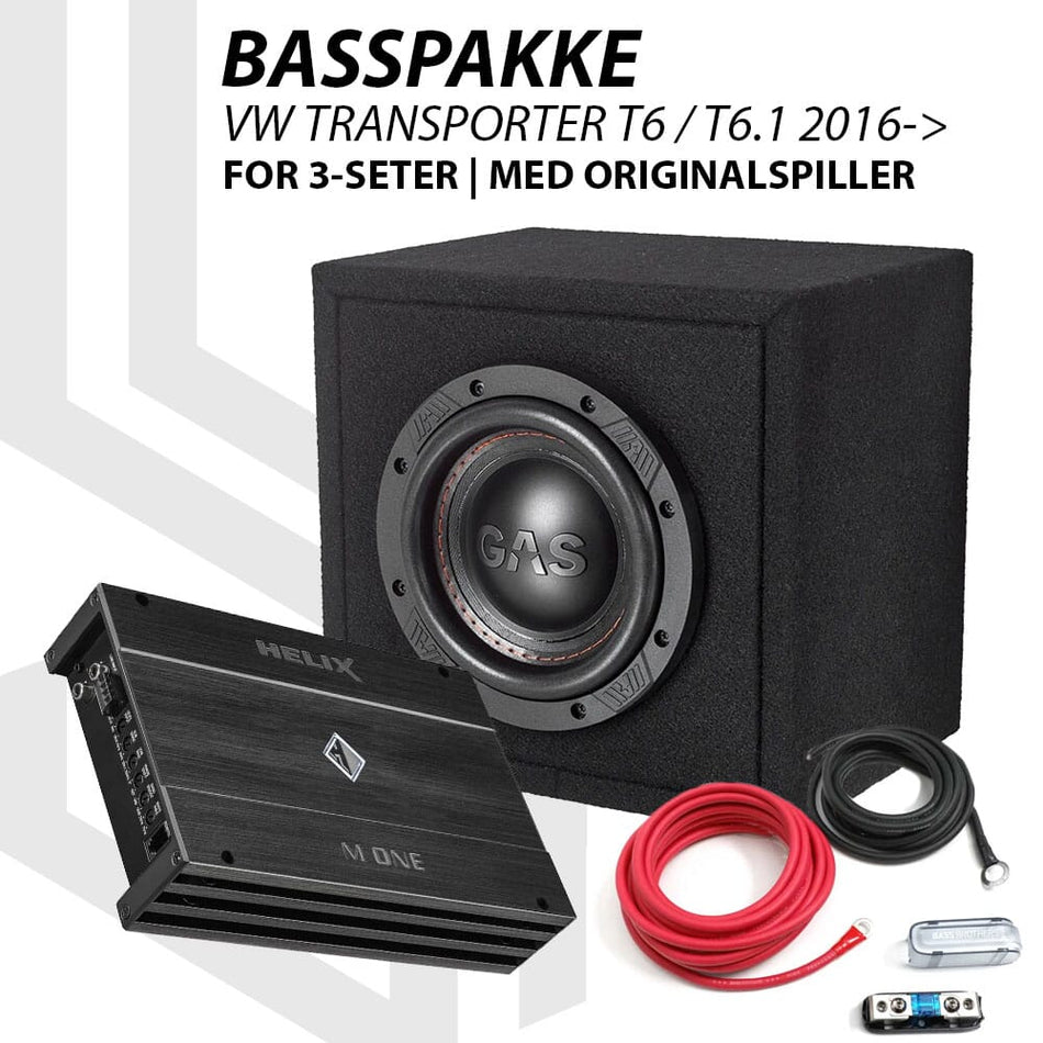 Basspakke for VW Transporter T6 / 6.1