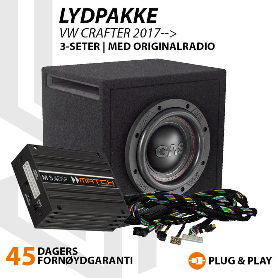 Match Lydoppgraderingspakke VW Crafter