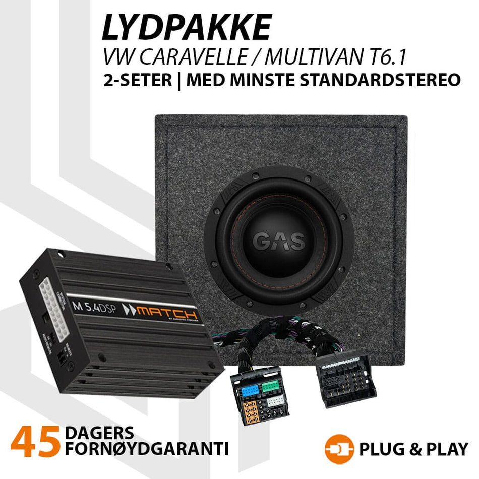 Match Lydoppgraderingspakke VW Caravelle/Multivan T6.1