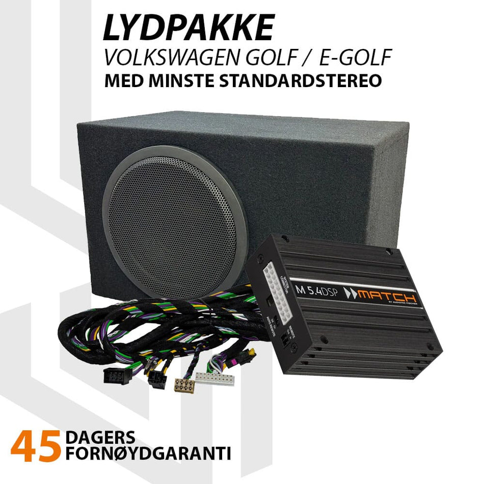 Match Lydoppgraderingspakke VW Golf / e-Golf