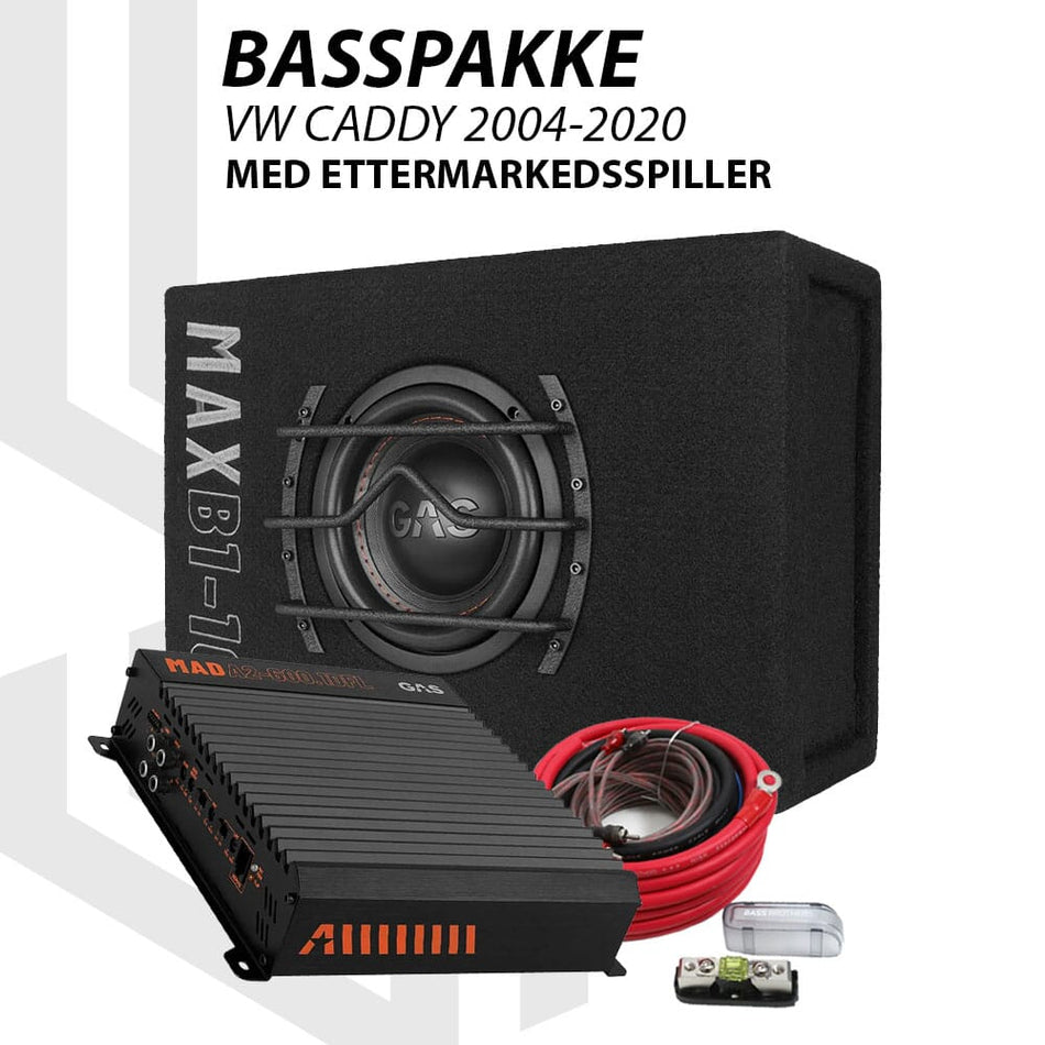Basspakke for VW Caddy