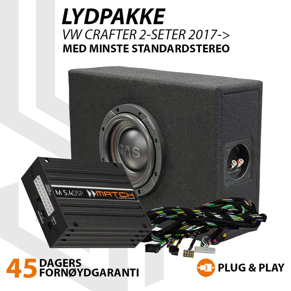 Match Lydoppgraderingspakke VW Crafter