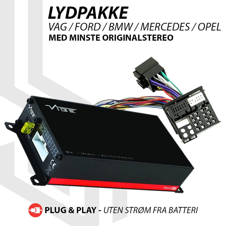 VIBE Powerbox forsterkeroppgradering VAG / Ford / BMW
