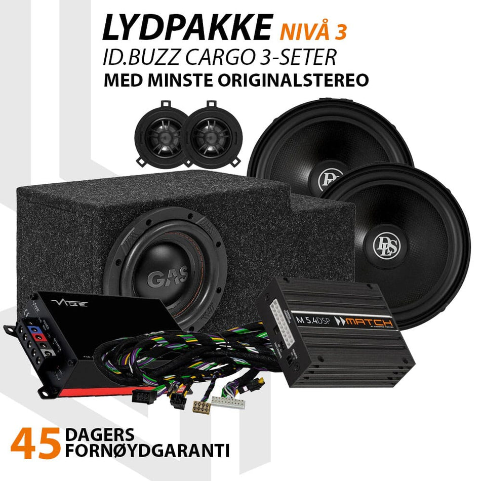 Match Lydoppgraderingspakke VW ID.Buzz Cargo 3-seter