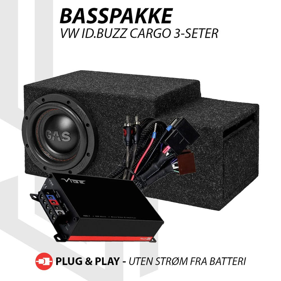 Basspakke VW ID.Buzz Cargo 3-seter