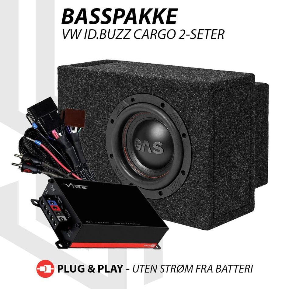 Basspakke VW ID.Buzz Cargo 2-seter
