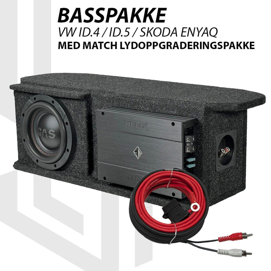 GAS basspakke VW ID.4 / ID.5 / Skoda Enyaq med Match