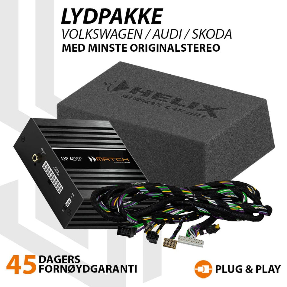 Match Lydoppgraderingspakke VW / Audi / Skoda