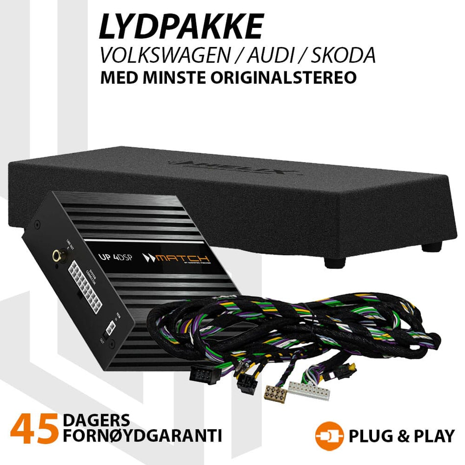 Match Lydoppgraderingspakke VW / Audi / Skoda