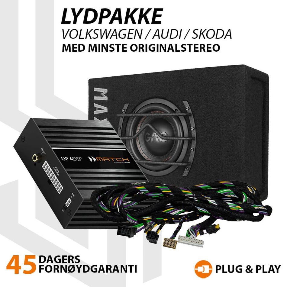 Match Lydoppgraderingspakke VW / Audi / Skoda