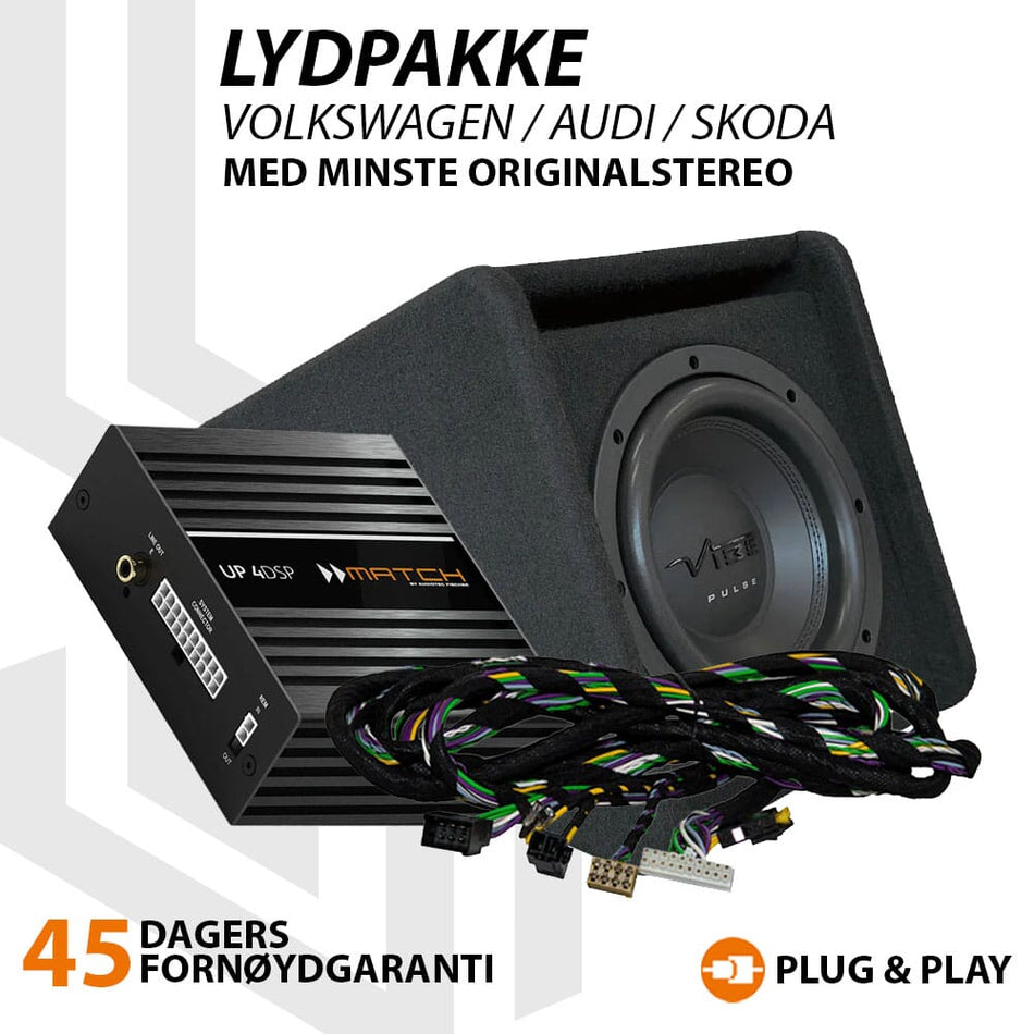 Match Lydoppgraderingspakke VW / Audi / Skoda