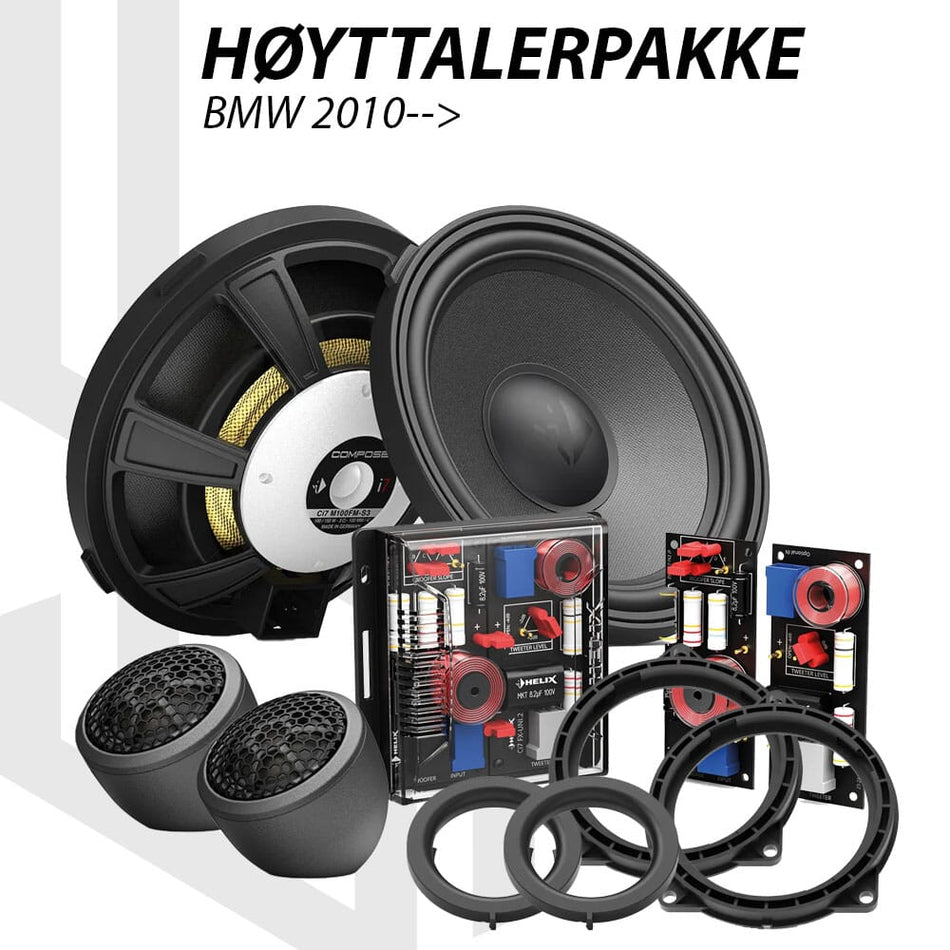 HELIX Ci7 høyttalerpakke for BMW