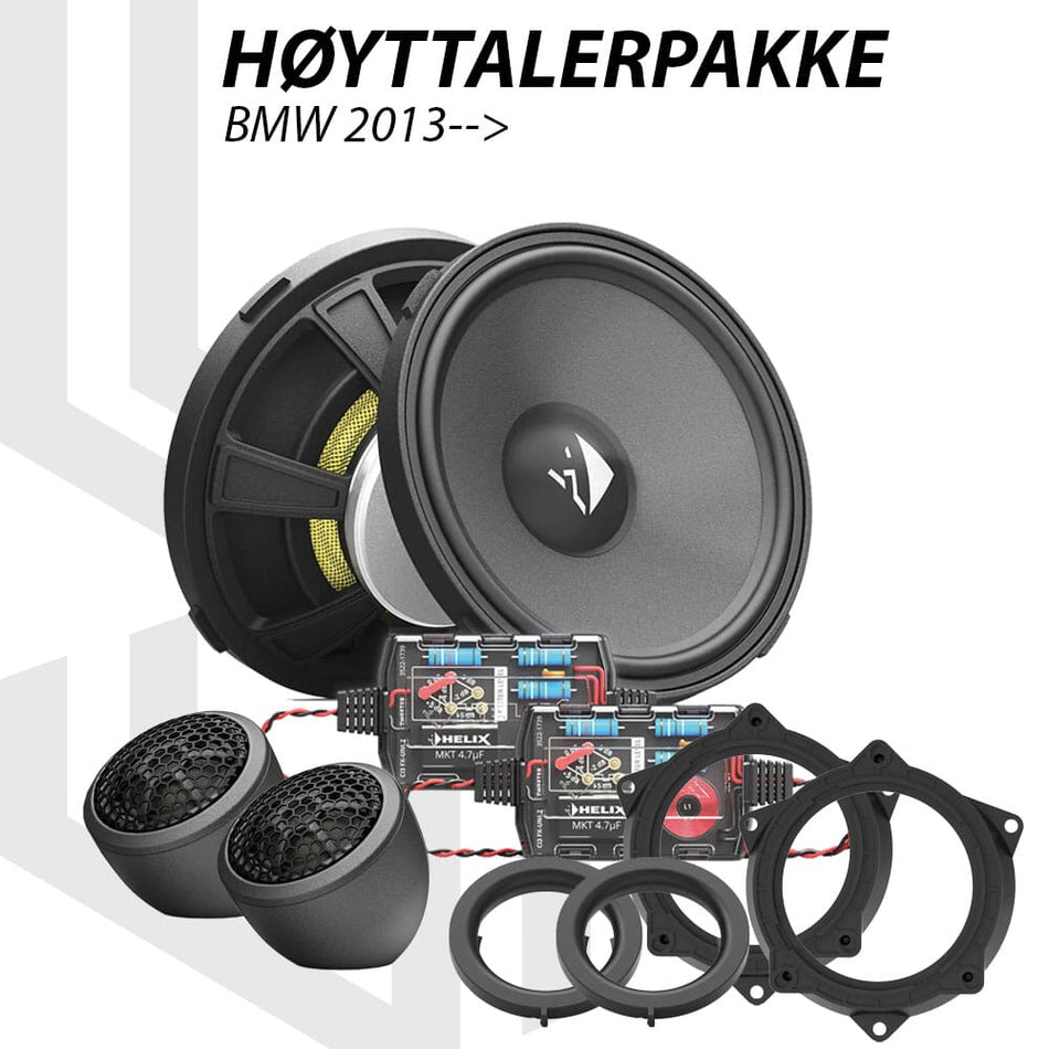 HELIX Ci3 høyttalerpakke for BMW