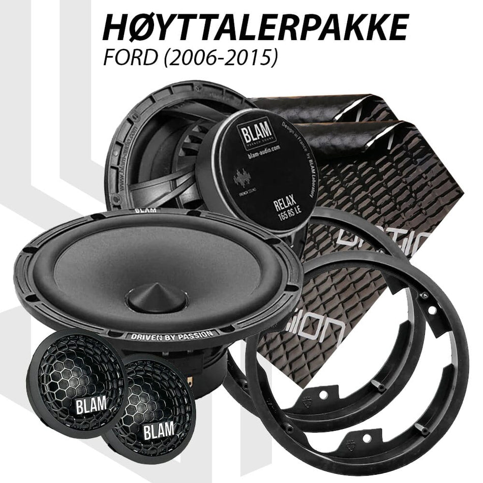 BLAM Relax høyttalerpakke Ford