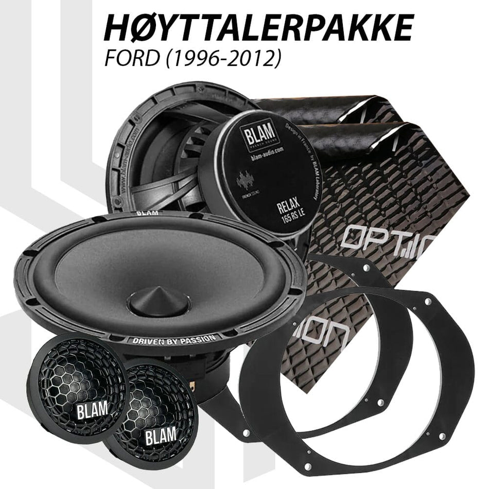 BLAM Relax høyttalerpakke Ford