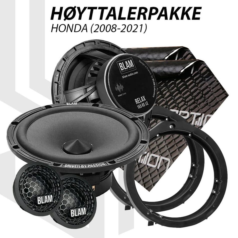 BLAM Relax høyttalerpakke Honda