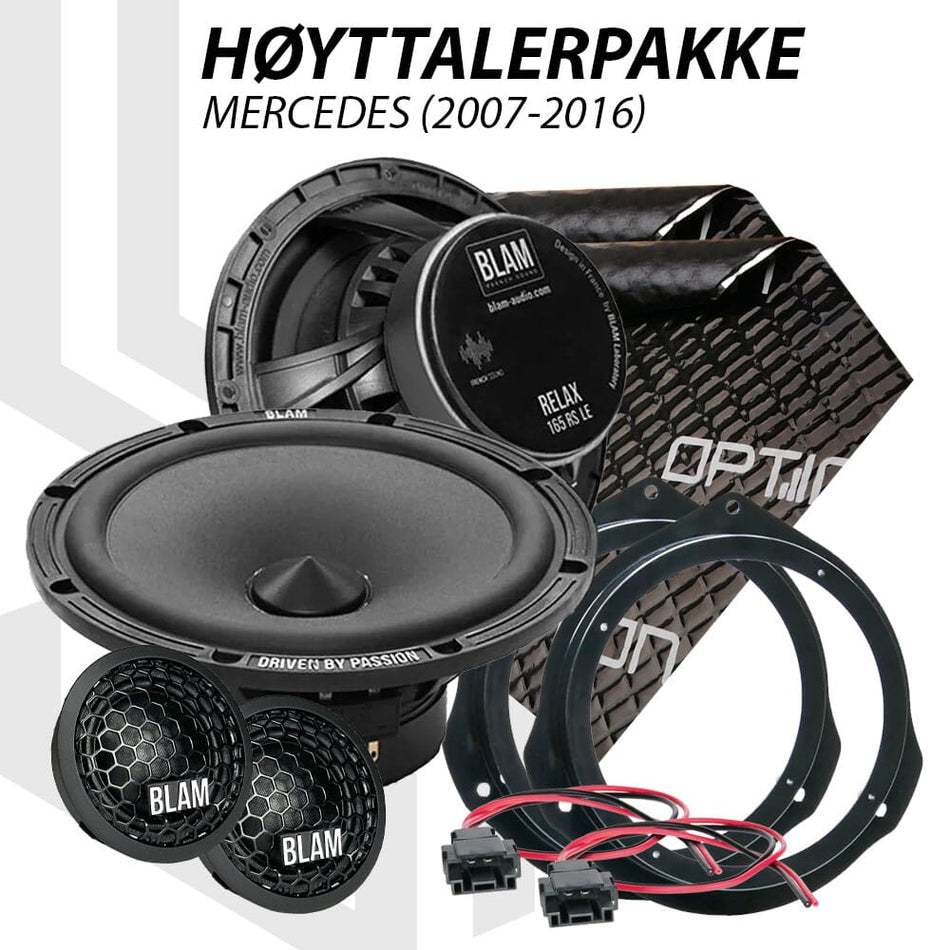 BLAM Relax høyttalerpakke Mercedes