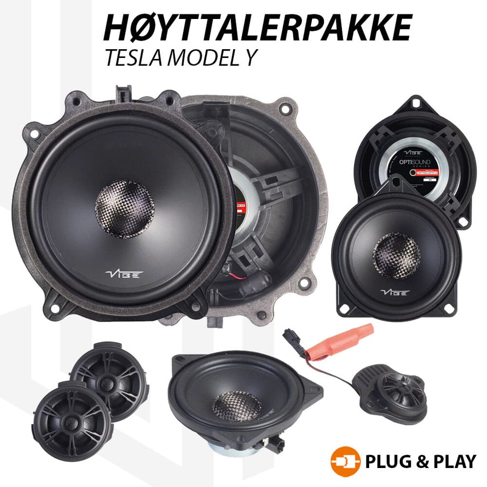VIBE høyttalerpakke Tesla Model Y
