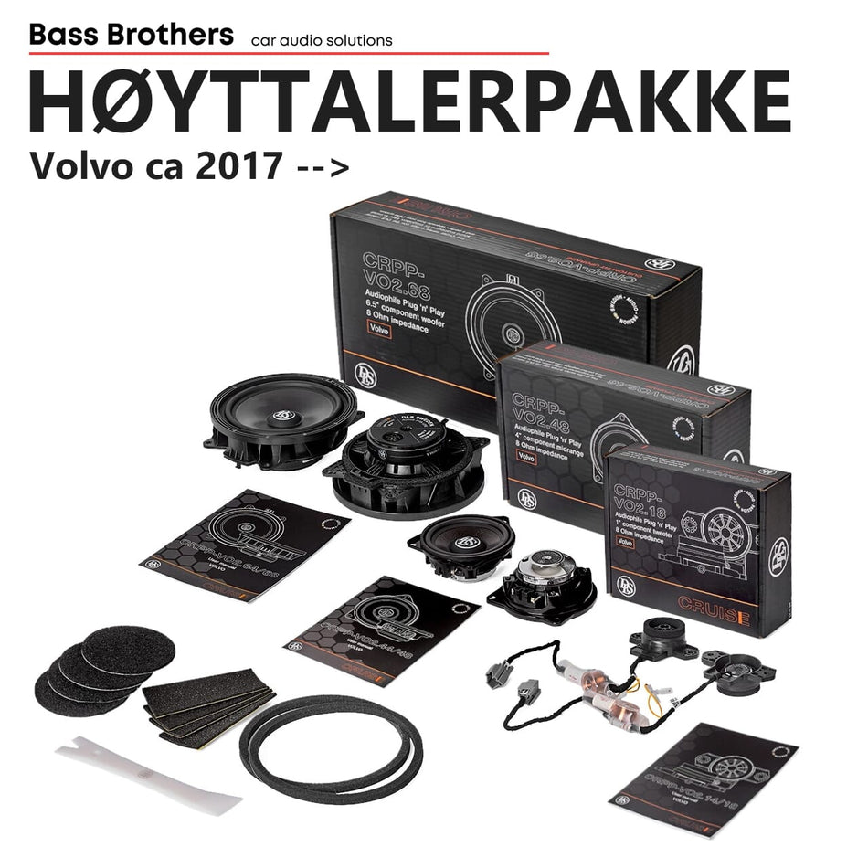 Høyttaleroppgradering Volvo