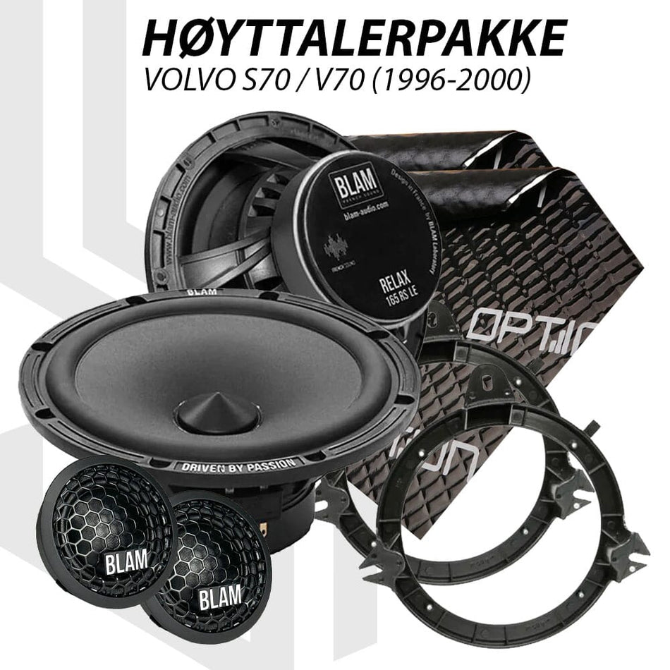 BLAM Relax høyttalerpakke Volvo
