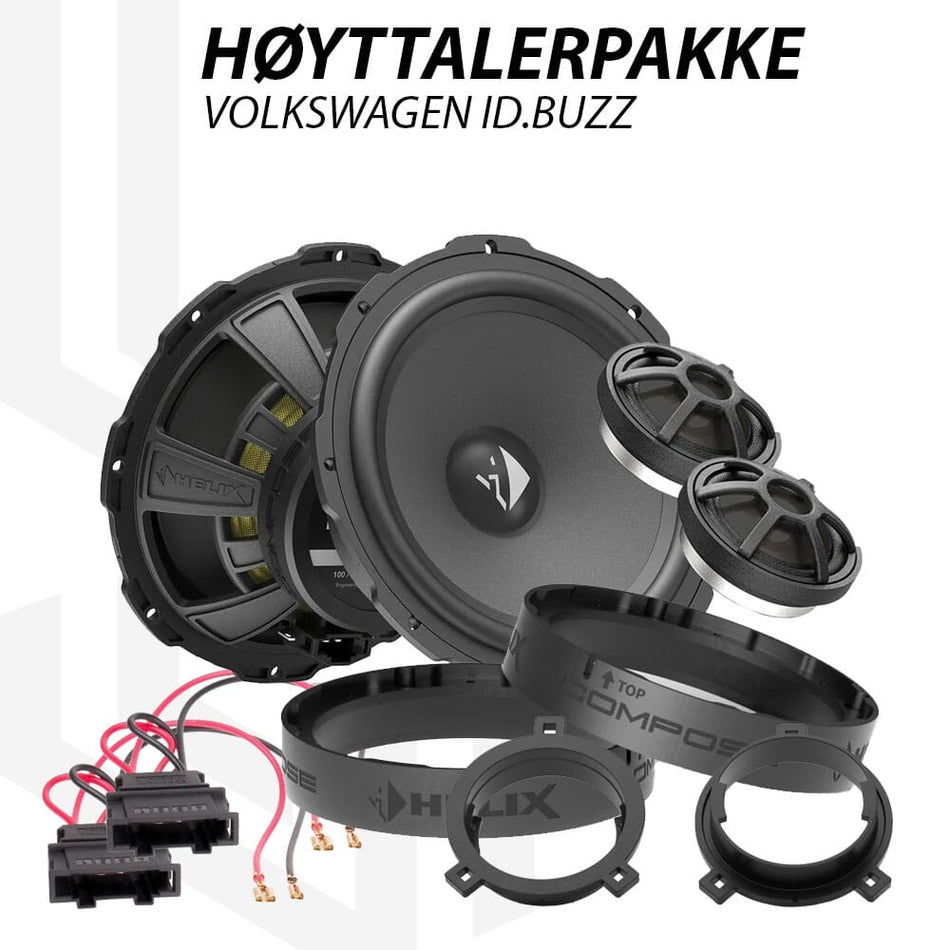 HELIX Compose høyttalerpakke VW ID.Buzz