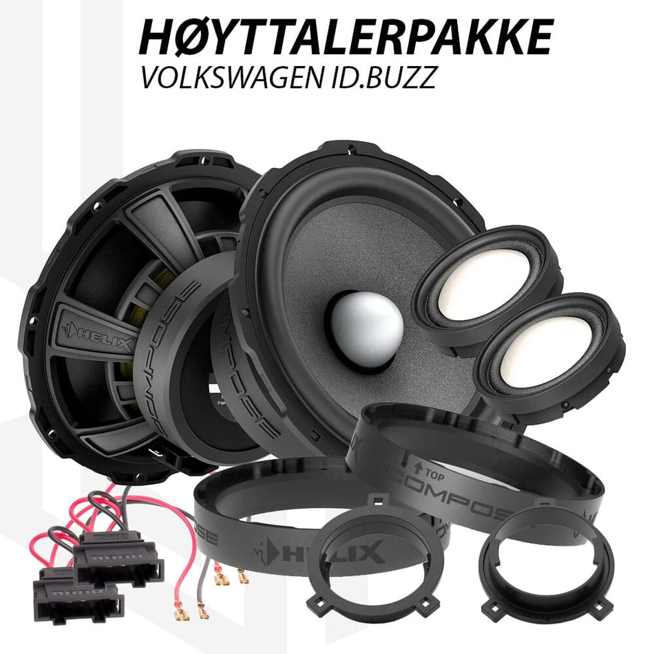 HELIX Compose høyttalerpakke VW ID.Buzz