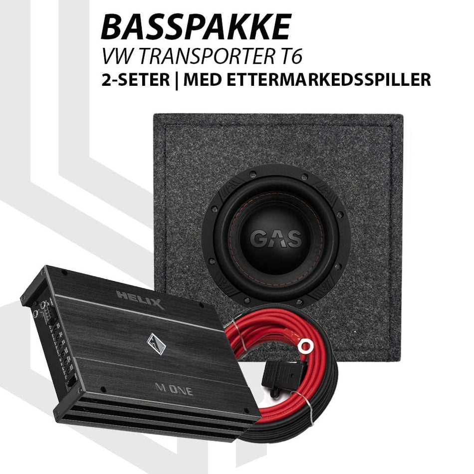 Basspakke for VW Transporter T6