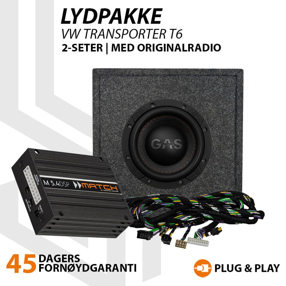 Match Lydoppgraderingspakke VW Transporter T6