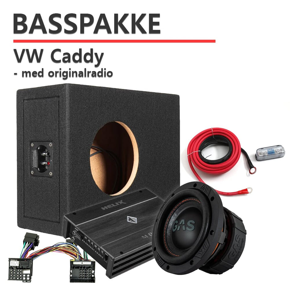 Basspakke for VW Caddy