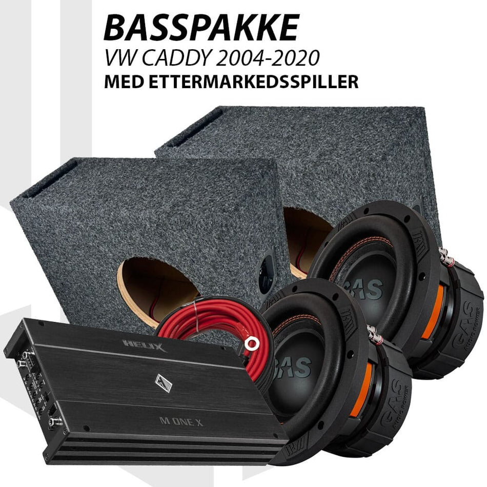 GAS / HELIX basspakke VW Caddy