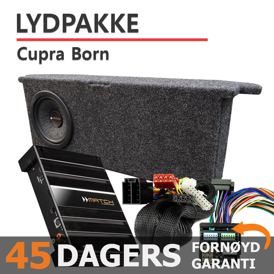 Match lydoppgraderingspakke Cupra Born