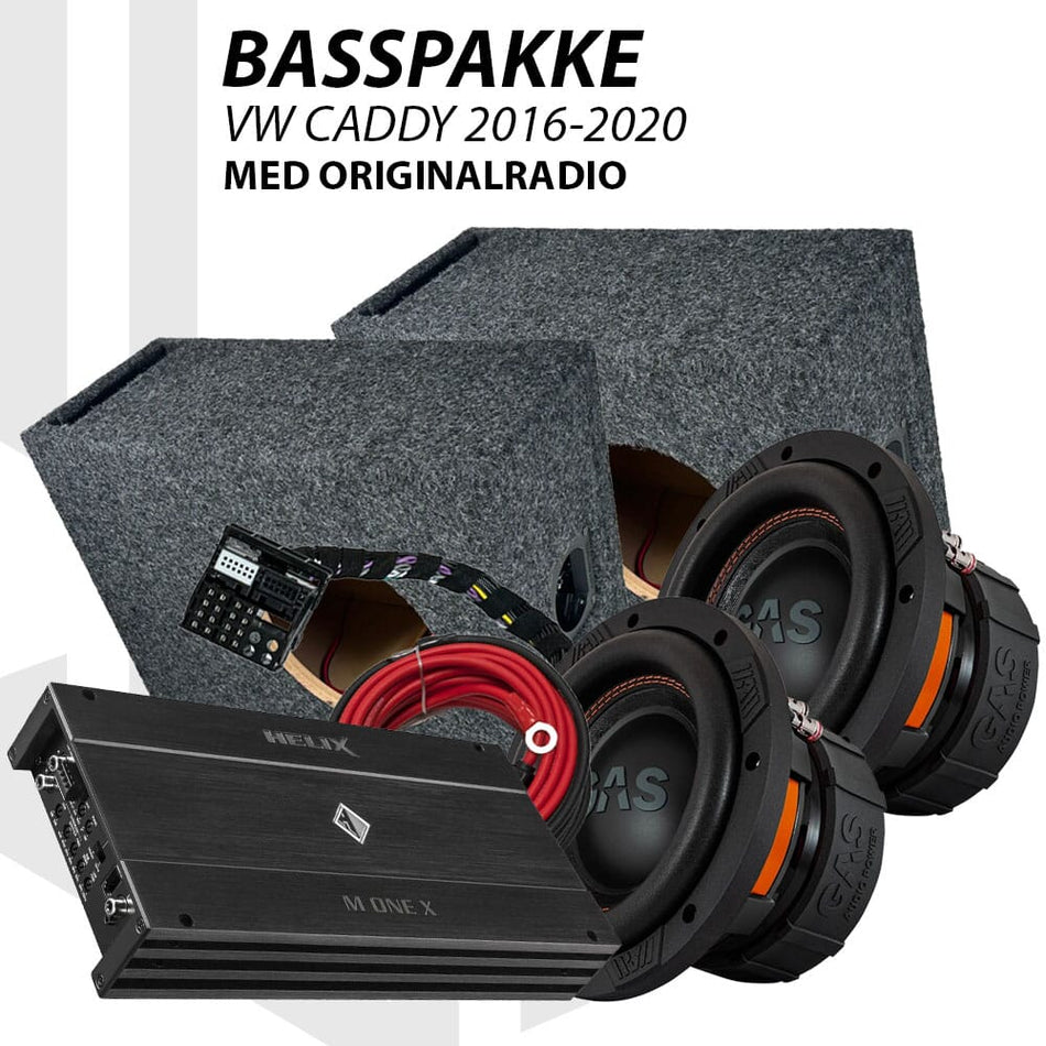 GAS / HELIX basspakke VW Caddy