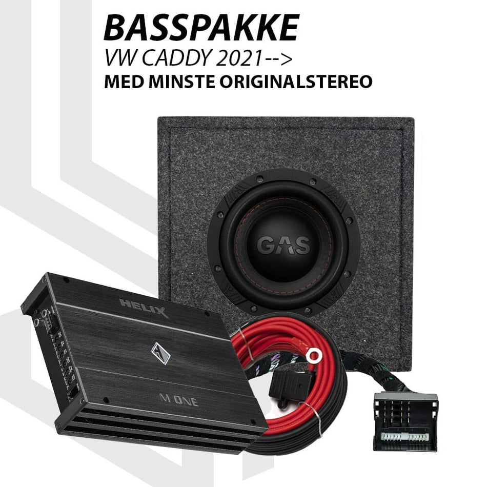 Basspakke for VW Caddy mk4