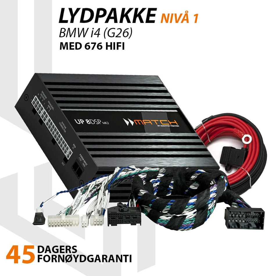 Match lydoppgraderingspakke BMW i4