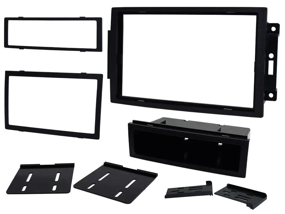 Connects2 Monteringsramme 1-DIN/2-DIN