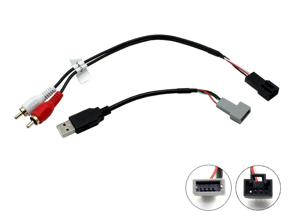 Connects2 Adapter - Beholde USB/AUX