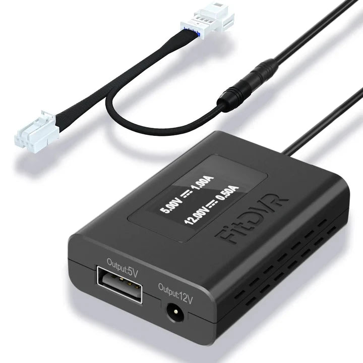 FitDVR Dashcam Power Adapter, Mercedes 4-pin