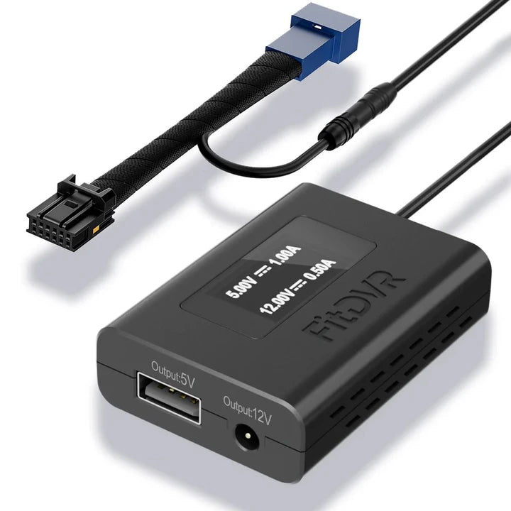 FitDVR Dashcam Power Adapter, Hyundai/ Kia 12-pin (Type A)