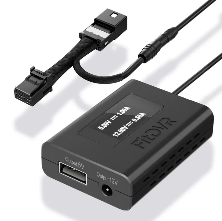 FitDVR Dashcam Power Adapter, Toyota/Lexus 12-pin