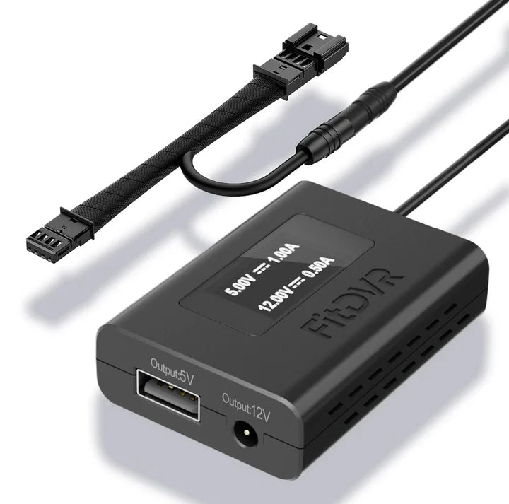 FitDVR Dashcam Power Adapter, BMW 4-pin