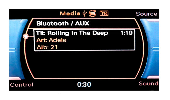 ConnectED BT AUDIO/AUX-adapter (CAN-BUS)