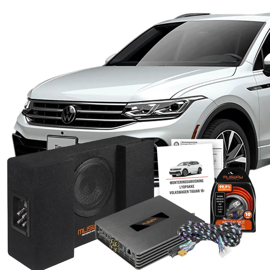 Lydoppgraderingspakke VW Tiguan