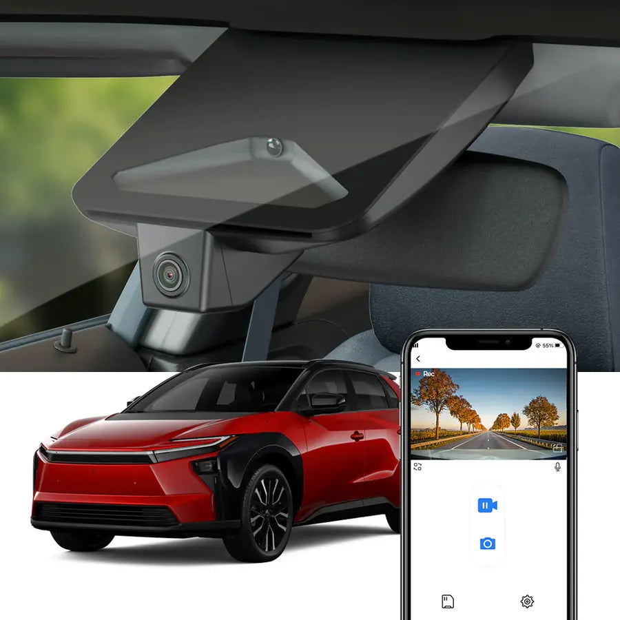 FITCAMX Integrert 4K Dashcam (foran)