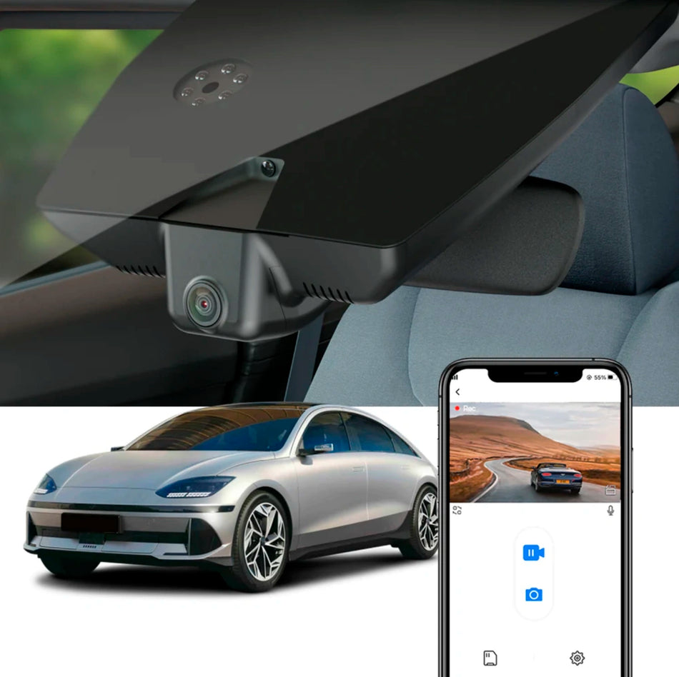 FITCAMX Integrert 4K Dashcam (foran)