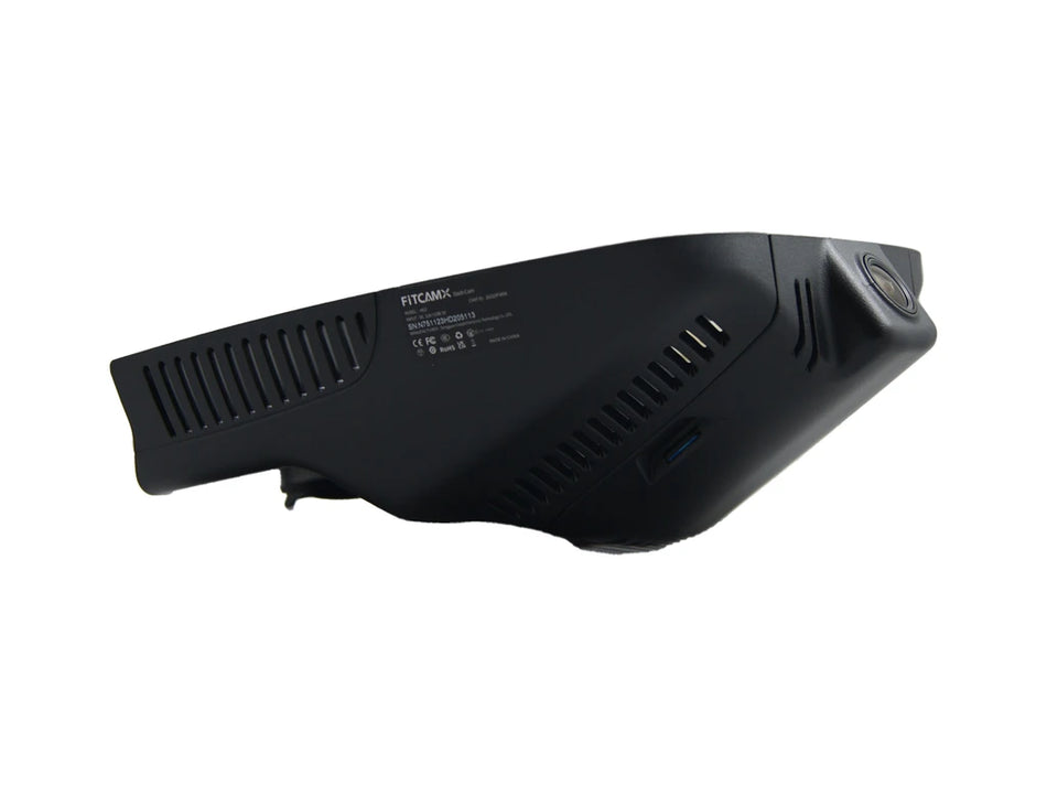 FITCAMX Integrert 4K Dashcam (foran), *Mercedes GLK (20xx ) H Sort