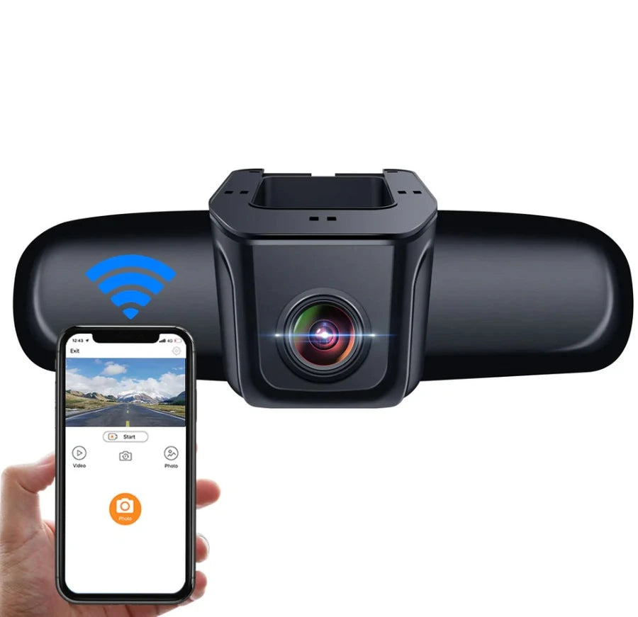 FITCAMX Integrert 4K Dashcam (foran)