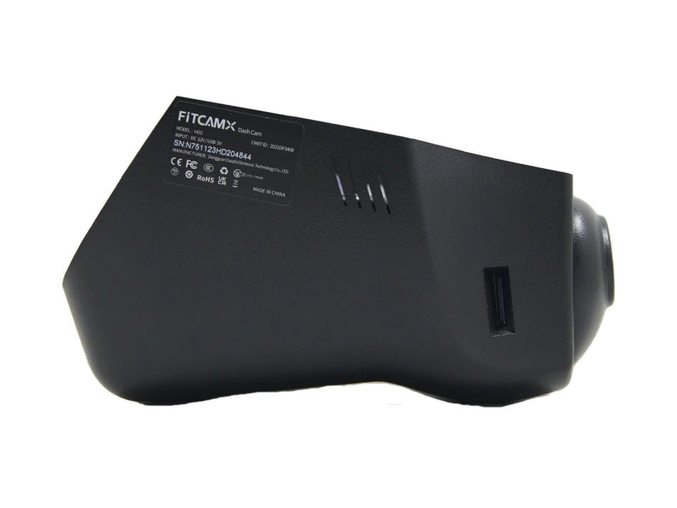 FITCAMX Integrert 4K Dashcam (foran)