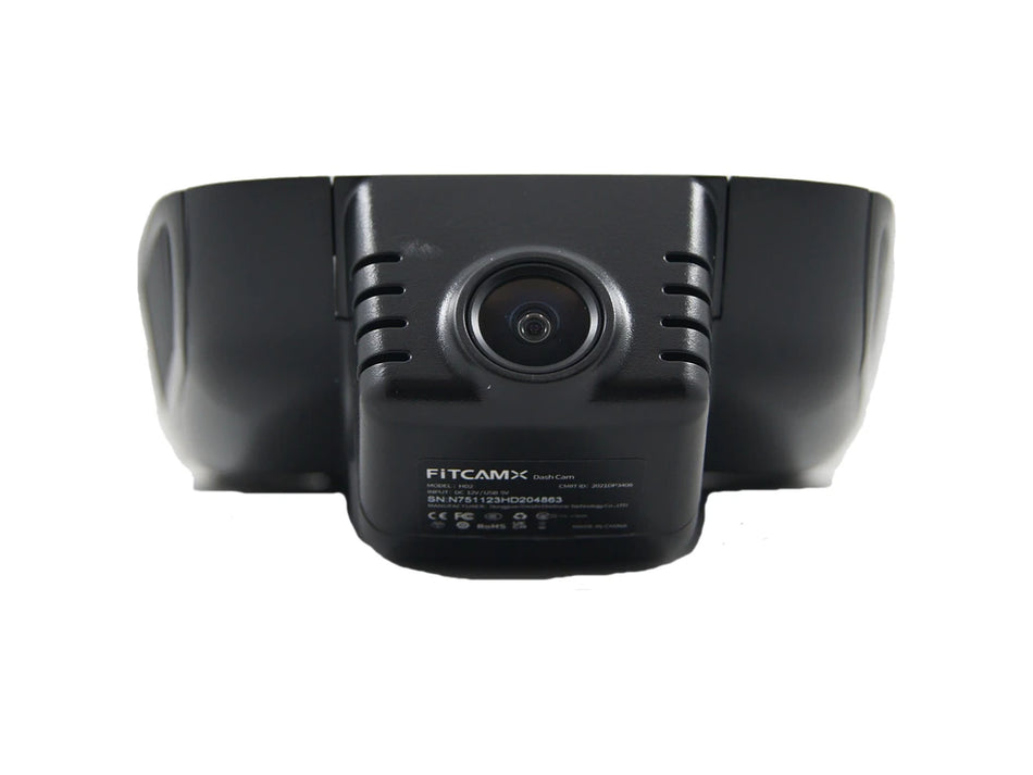 FITCAMX Integrert 4K Dashcam (foran), Mercedes (2012 til 2023)
